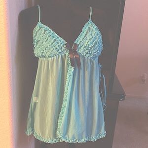 NWT Velvet blue. Kitten sleepwear